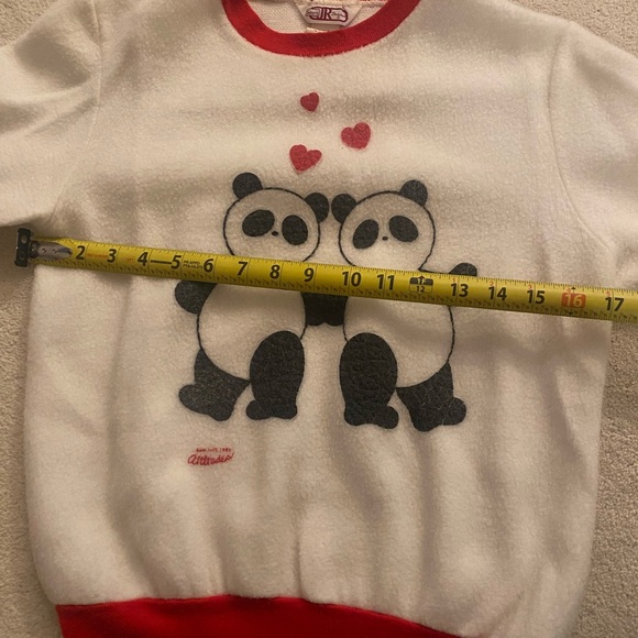 Vintage 80s panda Sweatshirt XS/S - Picture 8 of 8